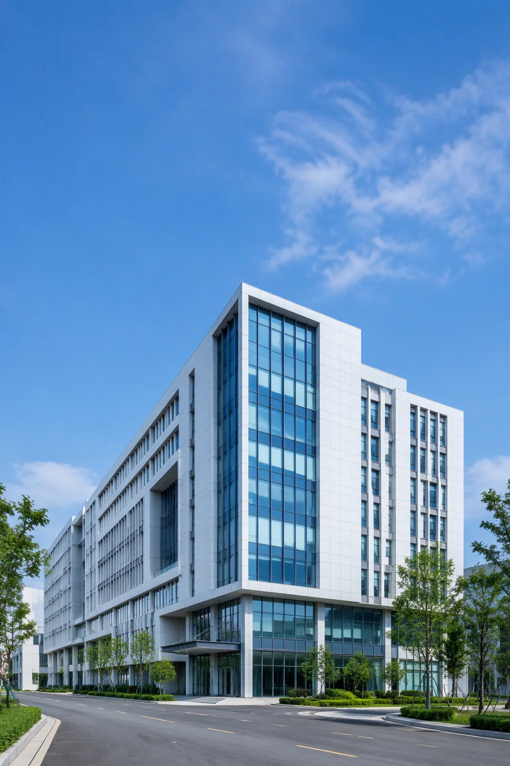 GEOLiNK office campus building exterior in Shenzhen
