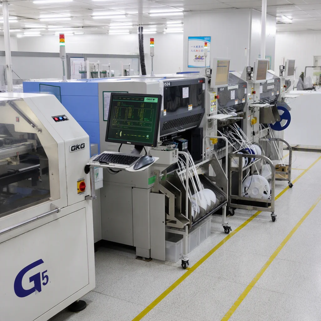 Factory automation HMI and vision station
