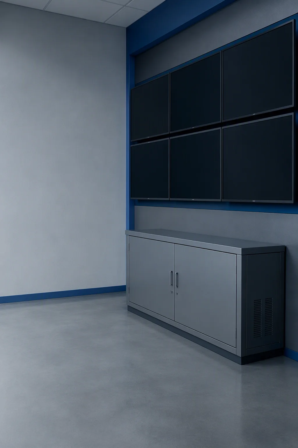 Industrial control room