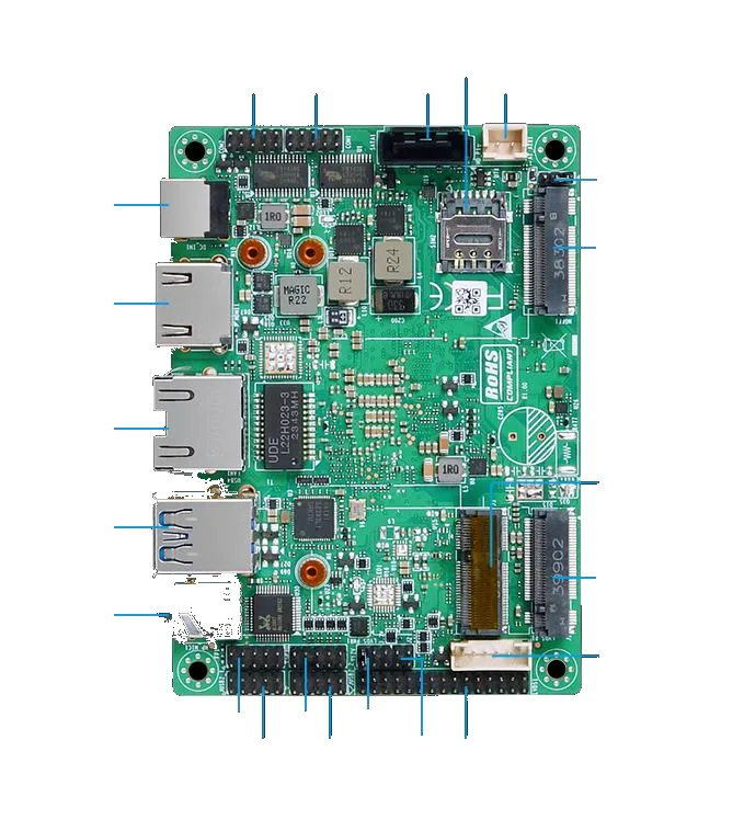 AD742A industrial motherboard view 4