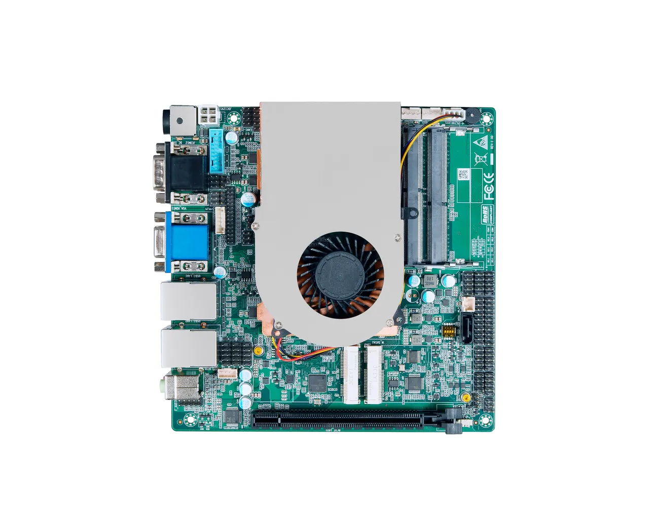 ITXD20B Mini-ITX motherboard close view