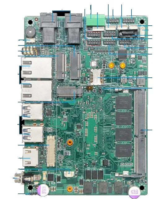 MSK-TL5003AW industrial motherboard view 8