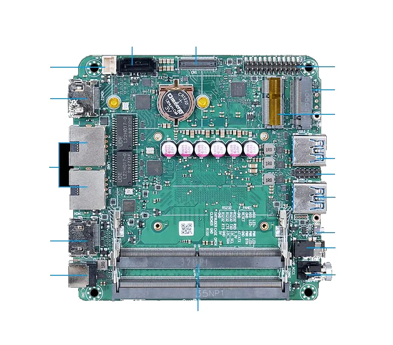 PX700CA industrial motherboard view 3