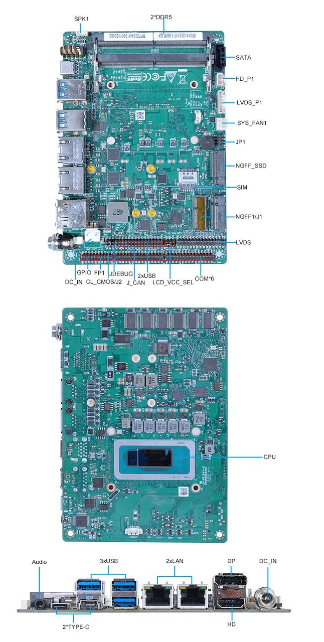 RP7003AW 3.5-inch motherboard