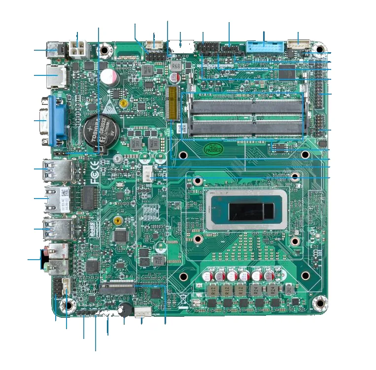 TIM600B industrial motherboard view 8