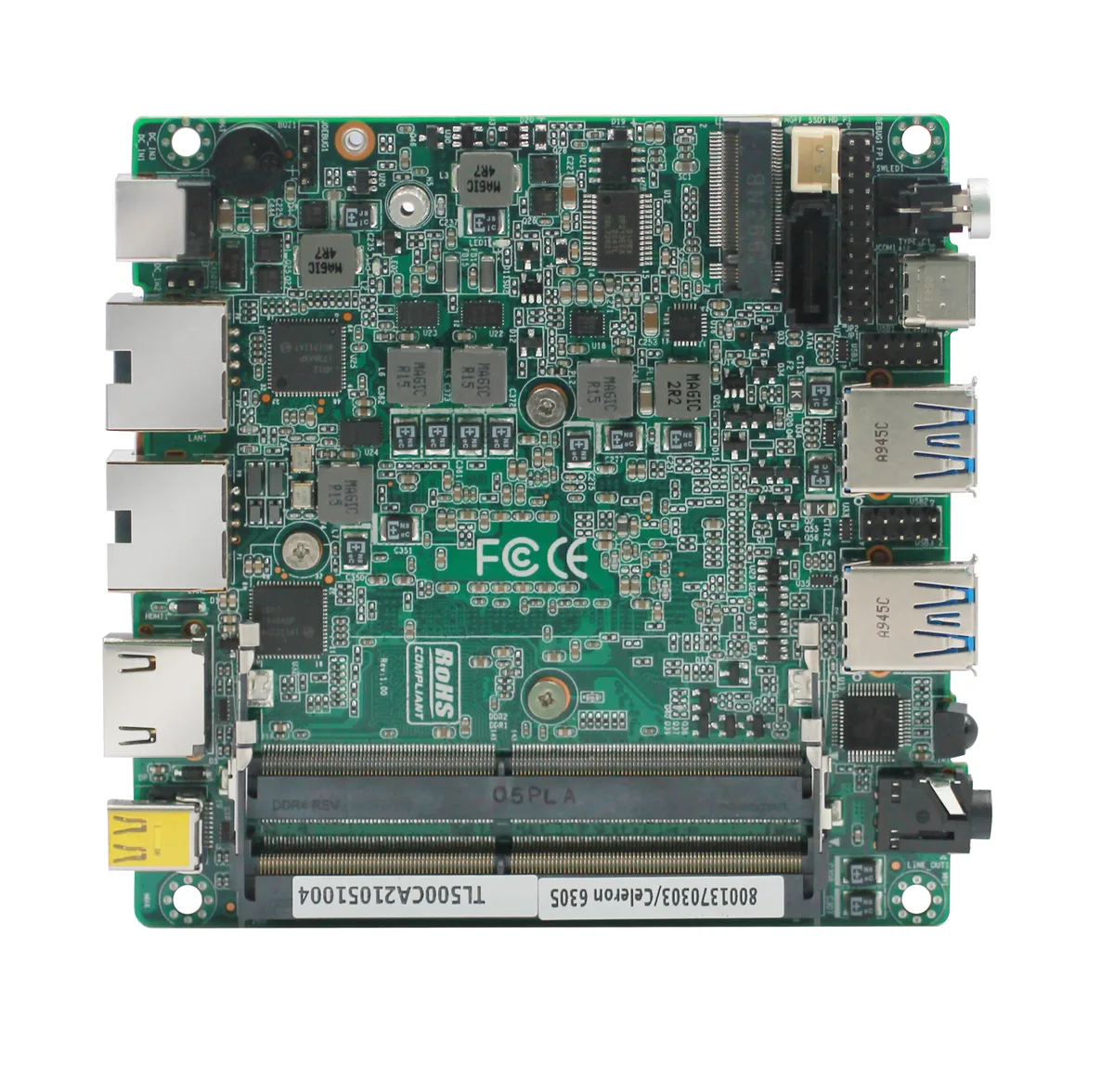 TL500CA industrial motherboard view 3
